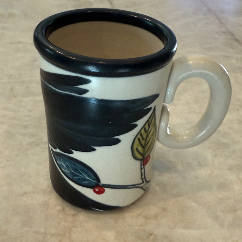 Raven Nevermore stoneware artisan mug - Picture 4 of 6
